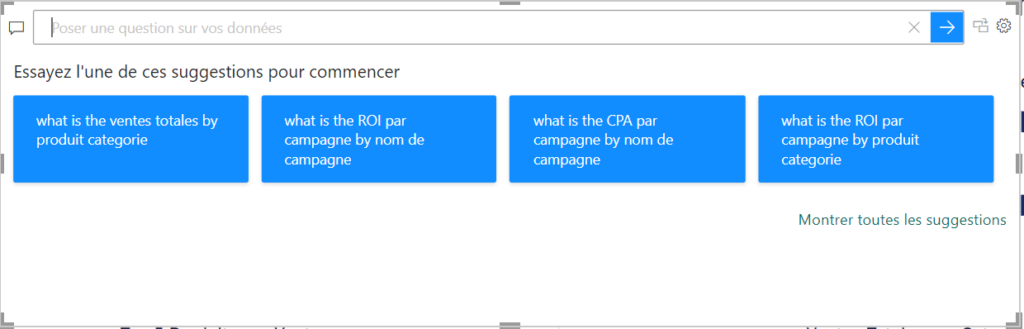 Power BI Q&A