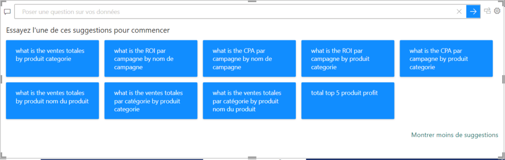 Power BI Q&A