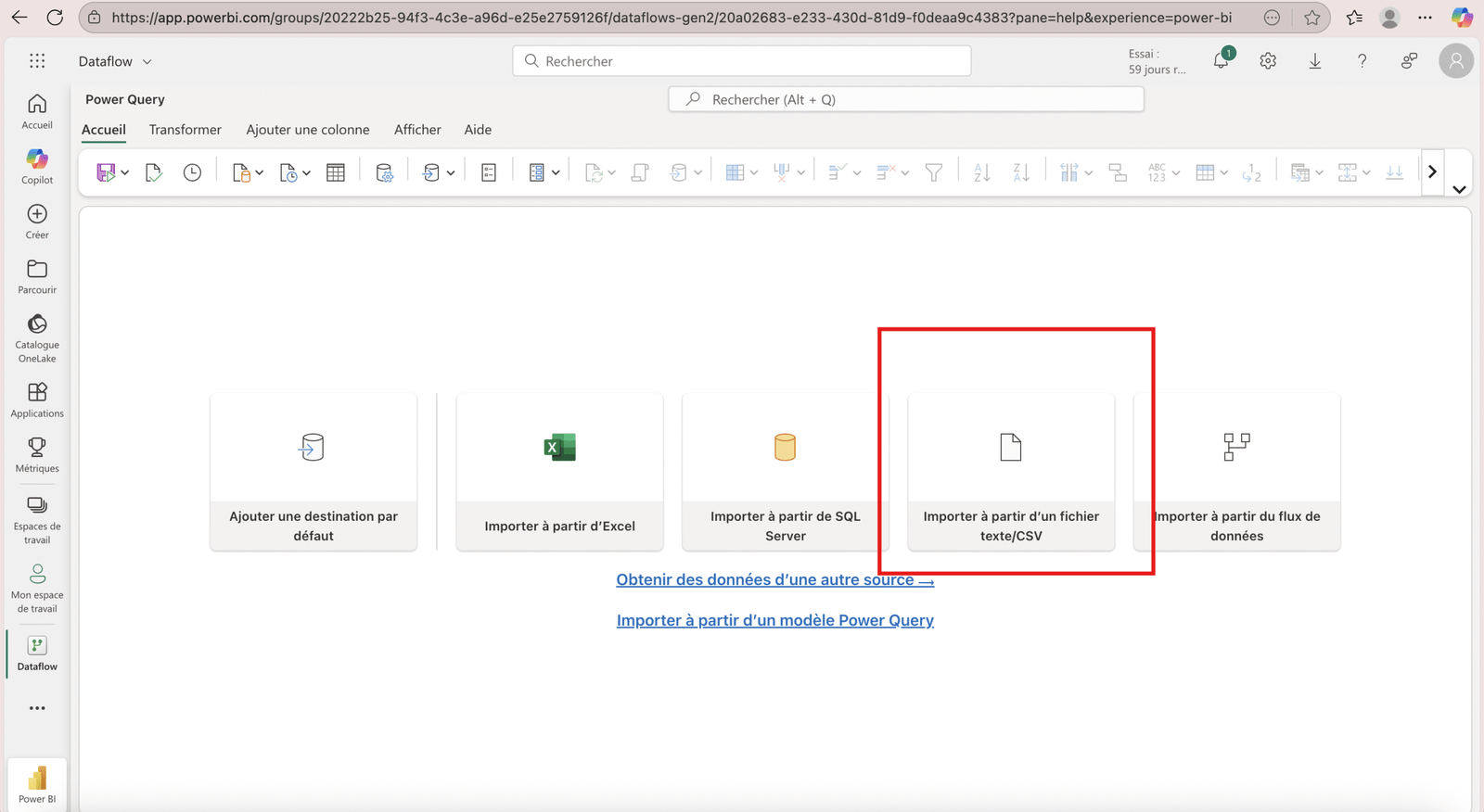 Dataflow Power BI