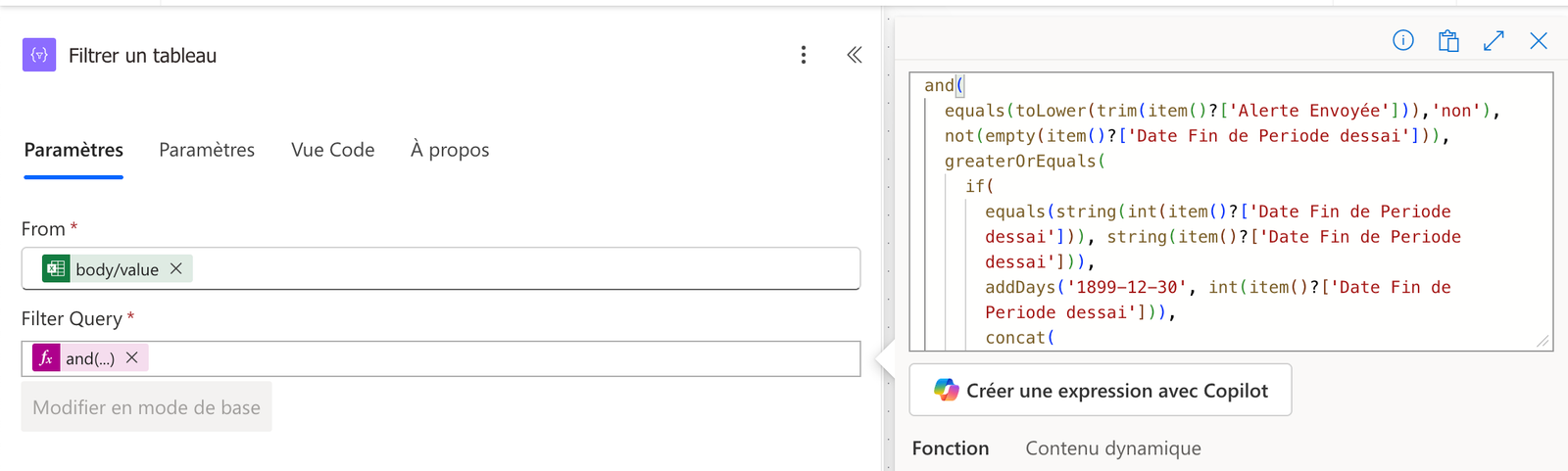 automatiser les alertes RH avec PowerAutomate