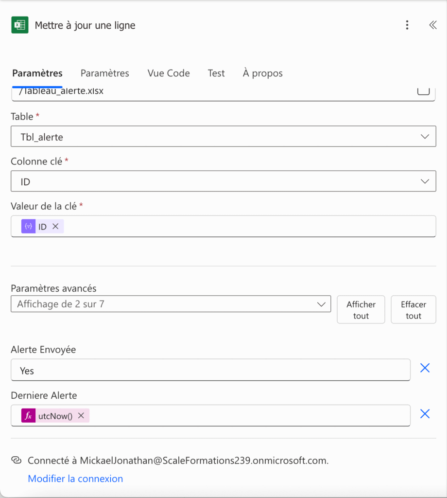 automatiser les alertes RH avec PowerAutomate
