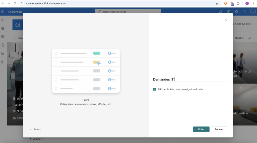 formulaire Power Apps